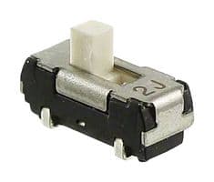 CL-SB-12A-01T - NIDEC COMPONENTS - CL-SB-12A-01T - Slide Switch, SPDT, Surface Mount, CL-SB Series, 200 mA
