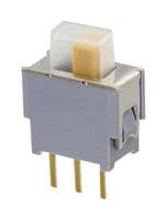 ASE1E-2M-10-Z - NIDEC COMPONENTS - ASE1E-2M-10-Z - Slide Switch, Hyper-Miniature, SPDT, On-Off-On, Through Hole, ASE Series, 50 mA, 60 V
