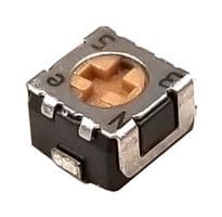 ST-32ETA101 - NIDEC COMPONENTS - ST-32ETA101 - Trimmer, Single Turn, RuO2 Cermet, Top Adjust, 100 ohm, Surface Mount, 1 Turns
