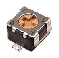 ST-32ETB101 - NIDEC COMPONENTS - ST-32ETB101 - Trimmer, Single Turn, RuO2 Cermet, Top Adjust, 100 ohm, Surface Mount, 1 Turns