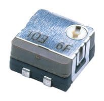 ST-7ETA103 - NIDEC COMPONENTS - ST-7ETA103 - Trimmer, Multi Turn, RuO2 Cermet, Top Adjust, 10 kohm, Surface Mount, 3 Turns