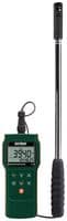 AN340 - EXTECH INSTRUMENTS - AN340 - Anemometer, 0.5m/s to 20m/s, 0 °C, 50 °C, 0.1% to 99.9%, 169 mm