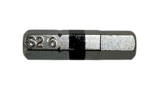 DT000442 - DURATOOL - DT000442 - Hex Driver Bit, Hex, H3 Tip, 25 mm Length