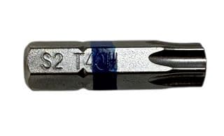 DT000452 - DURATOOL - DT000452 - Hex Driver Bit, Torx, Tamperproof, TT10 Tip, 25 mm Length