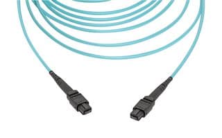 106225-0014 - MOLEX - 106225-0014 - Fibre Optic Cable, With Flexibend Boots, 25m, 50µm / 125µm, Multimode, 24 Fibres, MPO to MPO