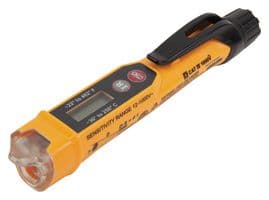 NCVT-4IR - KLEIN TOOLS - NCVT-4IR - Voltage Tester, Non Contact, IR Thermometer, 12V to 1kV, LCD, -30 °C, 250 °C