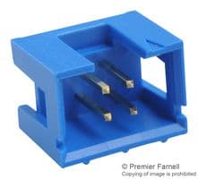 75869-130LF - AMPHENOL COMMUNICATIONS SOLUTIONS - 75869-130LF - Pin Header, Wire-to-Board, 2.54 mm, 2 Rows, 4 Contacts, Through Hole, FCI Quickie 75869