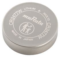 CR2477W - MURATA - CR2477W - Battery, 3 V, CR2477, Lithium Manganese Dioxide, 1 Ah, Pressure Contact, 1