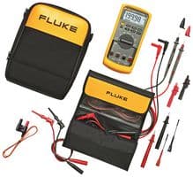 FLUKE 87-V/E2K/EUR - FLUKE - FLUKE 87-V/E2K/EUR - Handheld Digital Multimeter, Auto / Manual, True RMS, 10A, 1kV, 20000 Count