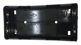PE000012 - MULTICOMP PRO - PE000012 - Battery Holder, Panel Mount, C x 2