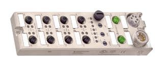 0980 ESL 393-111 - LUMBERG AUTOMATION - 0980 ESL 393-111 - Sensor Distribution Box, 7/8" Connector - 5 Pole, M12 Connector - 5 Pole, 8 Ports, LioN-P Series