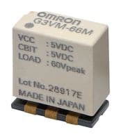G3VM-66M - OMRON ELECTRONIC COMPONENTS - G3VM-66M - MOSFET Relay, SPDT (1 Form C), AC / DC, 60 V, 400 mA, Module, Surface Mount