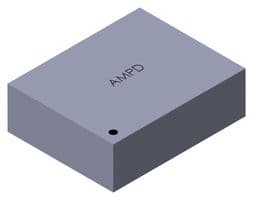AMPDDFH-A01T - ABRACON - AMPDDFH-A01T - MEMS Configurable Oscillator, 20 MHz to 25 MHz, SMD, 2.5mm x 2mm, 25 ppm, AMPD Series