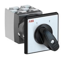1SCA126526R1001 - ABB - 1SCA126526R1001 - Rotary Switch, 2 Position, 2 Pole, 60 °, 25 A, 400 V, OC25 Series