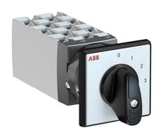 1SCA126573R1001 - ABB - 1SCA126573R1001 - Rotary Switch, 4 Position, 3 Pole, 30 °, 25 A, 400 V, OC25 Series