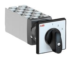 1SCA126585R1001 - ABB - 1SCA126585R1001 - Rotary Switch, 3 Position, 4 Pole, 30 °, 25 A, 400 V, OC25 Series