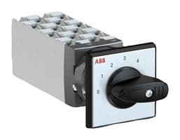 1SCA126591R1001 - ABB - 1SCA126591R1001 - Rotary Switch, 5 Position, 3 Pole, 30 °, 25 A, 400 V, OC25 Series
