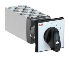 1SCA126599R1001 - ABB - 1SCA126599R1001 - Rotary Switch, 4 Position, 3 Pole, 30 °, 25 A, 400 V, OC25 Series