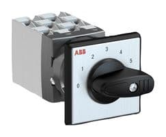 1SCA126608R1001 - ABB - 1SCA126608R1001 - Rotary Switch, 7 Position, 1 Pole, 30 °, 25 A, 400 V, OC25 Series