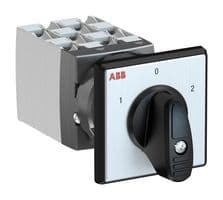 1SCA126629R1001 - ABB - 1SCA126629R1001 - Rotary Switch, 3 Position, 3 Pole, 60 °, 25 A, 400 V, OC25 Series