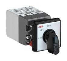 1SCA126647R1001 - ABB - 1SCA126647R1001 - Rotary Switch, 3 Position, 3 Pole, 45 °, 10 A, 500 V, OC10 Series