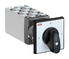 1SCA126670R1001 - ABB - 1SCA126670R1001 - Rotary Switch, 4 Position, 2 Pole, 90 °, 25 A, 400 V, OC25 Series