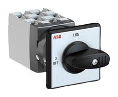 1SCA135006R1001 - ABB - 1SCA135006R1001 - Rotary Switch, 2 Position, 6 Pole, 90 °, 25 A, 400 V, OC25 Series