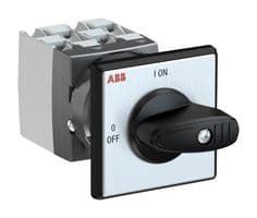 1SCA135001R1001 - ABB - 1SCA135001R1001 - Rotary Switch, 2 Position, 4 Pole, 90 °, 25 A, 400 V, OC25 Series