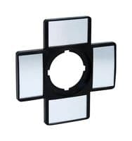 1SFA616920R8120 - ABB - 1SFA616920R8120 - Legend Plate, Black, Plastic, 22 mm Pilot Lights