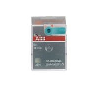 1SVR405613R1100 - ABB - 1SVR405613R1100 - Power Relay, Interface, 4PDT, 24 VDC, 6 A, CR-M Series, Socket, Non Latching