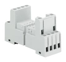 1SVR405651R1000 - ABB - 1SVR405651R1000 - Relay Socket, DIN Rail, Screw, 8 Pins, 7 A, 250 V, CR-M Series