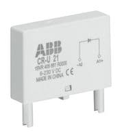 1SVR405661R0000 - ABB - 1SVR405661R0000 - Relay Accessory, Pluggable Module Polarity Protection, ABB CR-U Series Relay Sockets, CR-U Series