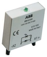 1SVR405662R1000 - ABB - 1SVR405662R1000 - Relay Accessory, Pluggable Diode & LED Module, ABB CR-U Series Relay Sockets, CR-U Series
