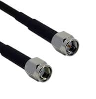 ASMA300C058L13 - SIRETTA - ASMA300C058L13 - RF / Coaxial Cable Assembly, 9.8 ft, 3 m, LLC200A, SMA Straight Plug, RP-SMA Straight Plug