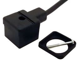 121040-0159 - MOLEX - 121040-0159 - Sensor Cable, Form A-18mm, DIN Plug, Free End, 2 Positions, 2 m, 6.56 ft, mPm 121040 Series