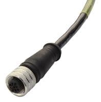 120010-0008 - MOLEX - 120010-0008 - Sensor Cable, BRAD Micro-Change, M12 Receptacle, Free End, 4 Positions, 5 m, 16.4 ft