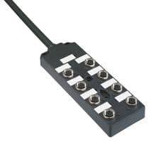 120248-0050 - MOLEX - 120248-0050 - Sensor Distribution Box, BRAD MPIS, Micro-Change, 10m Cable, M12 Connector - 5 Pole, 8 Ports