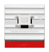 151-01528 FMB4APT-I-PA66HS-WH - HELLERMANNTYTON - 151-01528 FMB4APT-I-PA66HS-WH - Cable Tie Mount, FlexTack, Adhesive, White, Nylon 6.6 (Polyamide 6.6), 28 mm, 28 mm