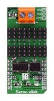 MIKROE-3133 - MIKROELEKTRONIKA - MIKROE-3133 - Add-On Board, Servo Click Board, 16-Channel PWM Servo Motor Driver, MikroBUS