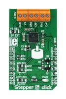 MIKROE-2624 - MIKROELEKTRONIKA - MIKROE-2624 - Add-On Board, Stepper 5 Click Board, Stepper Motor Driver, TM2208, MikroBUS