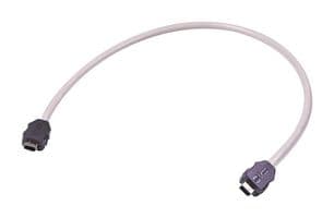 33481111A21010 - HARTING - 33481111A21010 - Ethernet Cable, IX Plug to IX Plug, Grey, 1 m, 3.28 ft