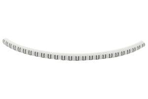 901-11044 HGBC1-3WH U - HELLERMANNTYTON - 901-11044 HGBC1-3WH U - Wire Marker, Helagrip, Slide On, Chevron Cut, Pre Printed, U, Black, White, 3.5mm, 3 mm