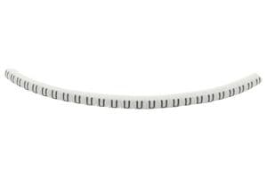 901-11094 HGBC2-5WH U - HELLERMANNTYTON - 901-11094 HGBC2-5WH U - Wire Marker, Helagrip, Slide On, Chevron Cut, Pre Printed, U, Black, White, 3.5mm, 5 mm