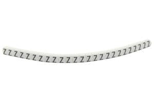 901-11099 HGBC2-5WH Z - HELLERMANNTYTON - 901-11099 HGBC2-5WH Z - Wire Marker, Helagrip, Slide On, Chevron Cut, Pre Printed, Z, Black, White, 3.5mm, 5 mm