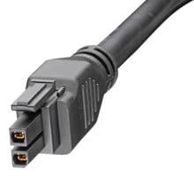 245136-0205 - MOLEX - 245136-0205 - Cable Assembly, Mega-Fit Receptacle to Mega-Fit Receptacle, 2 Ways, 5.7 mm, 2 Row, 500 mm, 19.7 "