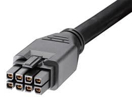 245136-0805 - MOLEX - 245136-0805 - Cable Assembly, Mega-Fit Receptacle to Mega-Fit Receptacle, 8 Ways, 5.7 mm, 2 Row, 500 mm, 19.7 "