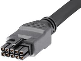245136-1005 - MOLEX - 245136-1005 - Cable Assembly, Mega-Fit Receptacle to Mega-Fit Receptacle, 10 Ways, 5.7 mm, 2 Row, 500 mm