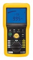 P01140826 - CHAUVIN ARNOUX - P01140826 - Insulation Tester, CA 6526, Pocket Megohmmeter, 50V, 100V, 250V, 500V, 1kV, 10kohm to 200Gohm