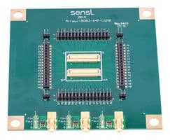 ARRAYJ-BOB3-64P-GEVK - ONSEMI - ARRAYJ-BOB3-64P-GEVK - Evaluation Board, SensL ArrayJ-300xx Silicon Photomultiplier (SiPM), 8 x 8, Signal Breakout Board