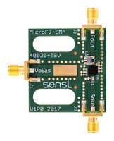MICROFJ-SMA-40035-GEVB - ONSEMI - MICROFJ-SMA-40035-GEVB - Evaluation Board, MicroFJ-40035 SiPM Sensor, 3 x SMA Connectors, Bias Voltage